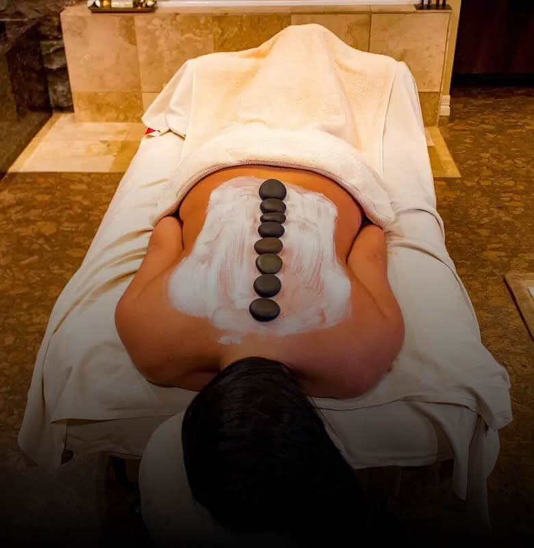 massagem pedras quentes